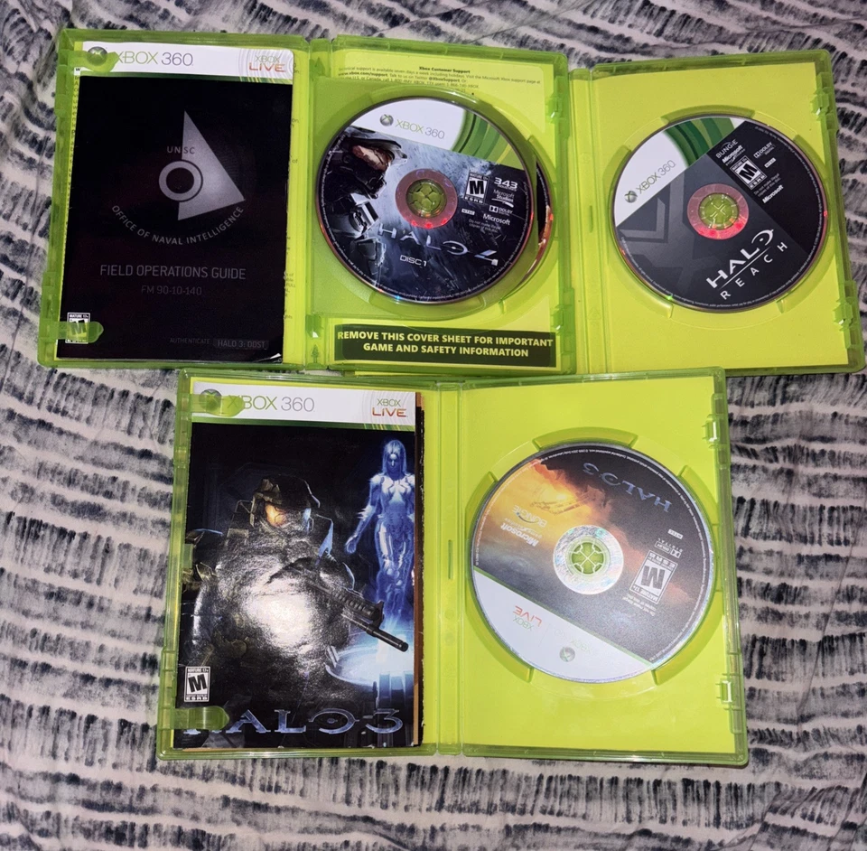 Halo Reach Microsoft Xbox 360, Halo 3 4 Reach ***TESTED LOT***🔥🔥 - Image 2 of 4