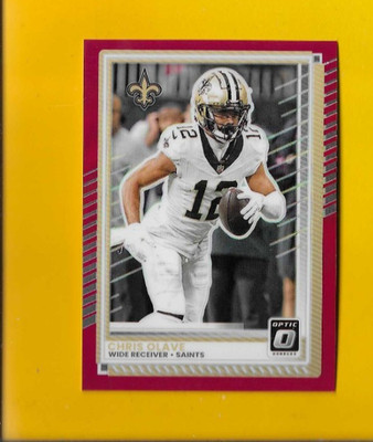 74680 	2025 Donruss Optic Red #73 Chris Olave SAINTS 127/149