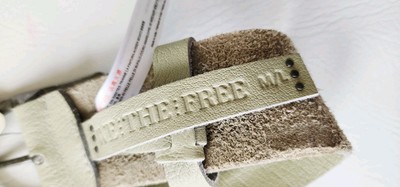 Free People Soft Rosebery Leather Belt Sage Ment Rustic Pebble M/L Free People Soft Rosebery Leather Belt Sage Ment Rustic  main image 4