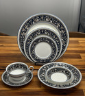 55pc Wedgwood Florentine W1956 Bone China Set - Service for 8 - England Pristine — photo 8