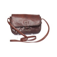 Claudio Ferrici, Umhängetasche, Damen, Braun, 20, 2, 14 cm #I9b