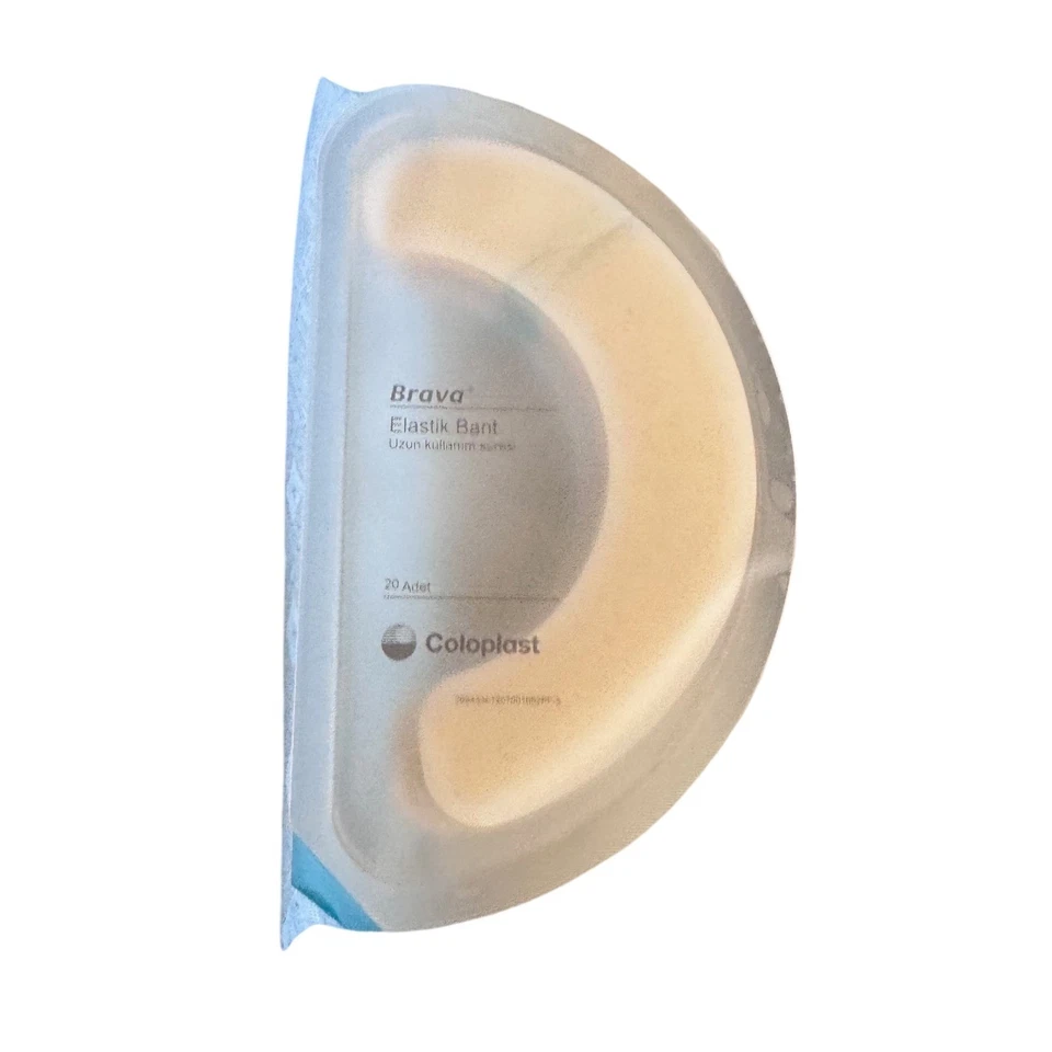 2 caixas Coloplast Brava tiras de barreira elástica 20 quilates ostomia novo lacrado #12070 - Imagem 2 de 2
