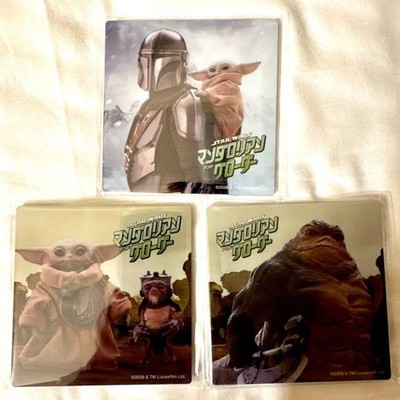 Star Wars Cafe Set   Mandalorian Grogu Order Bonus Acrylic Coaster, TSUTAYA