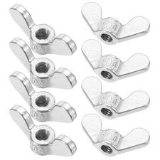 M8 Wing Nuts, 8Pcs 304 Stainless Steel Butterfly Nut Twist Fasteners Parts