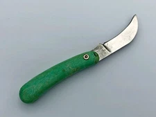 Folding Garden Knife Pavlovo Vintage Pocket Pruning Sanitary Tool 70s USSR