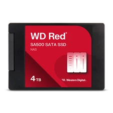Western Digital 4TB WD Red SA500 NAS SATA SSD 2.5”/7mm Cased WDS400T2R0A-68CKB0