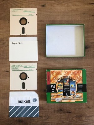 The Story So Far Vol 2, Elite Systems, 1989, Disk, C64, CBM 64, Commodore 64