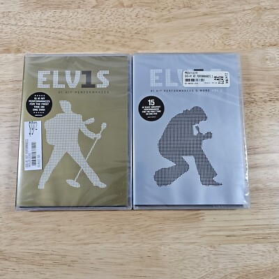 Elvis Presley DVD LOT #1 Hit Performances VOL 1 & More VOL 2 BRAND NEW SEALED 