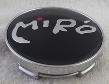 Miro Wheels Chrome Black Custom Wheel Center Cap Caps E030