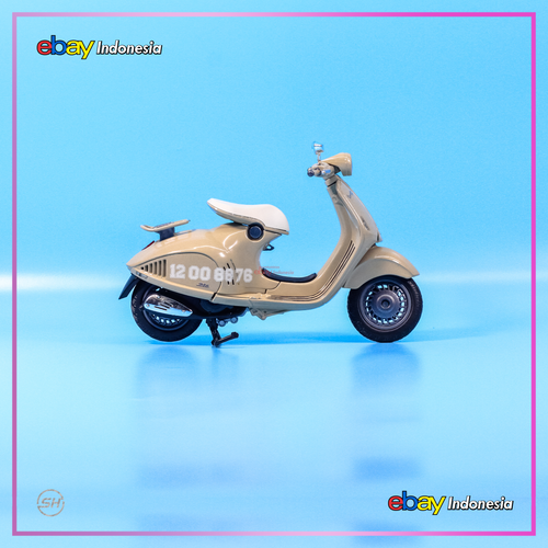 Newray Custom Vespa 946 Bellissima Dragon CNY Diecast Motor Scooter Bike 1:12 - Picture 3 of 5