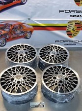 Porsche 924 turbo set of refurbished alloy wheels rims 477601025B, diamond cut