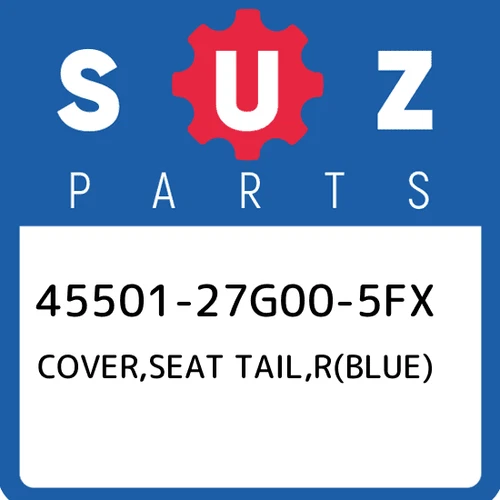 COVER ASSY, SEAT TAIL RH (BLUE) | FOR YKY; Includes Item(s) 2 - 2