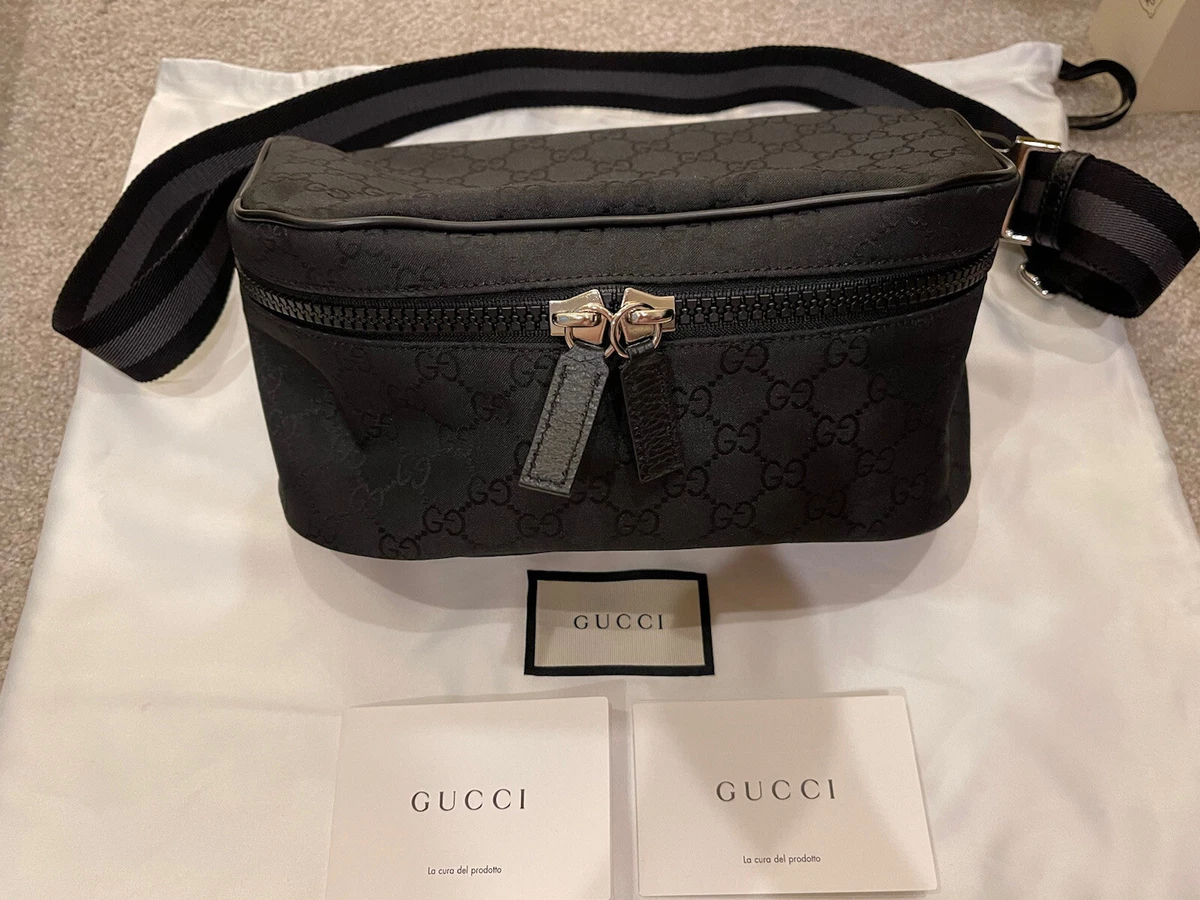 Gucci Original Gg Canvas Belt Bag in Black for Men