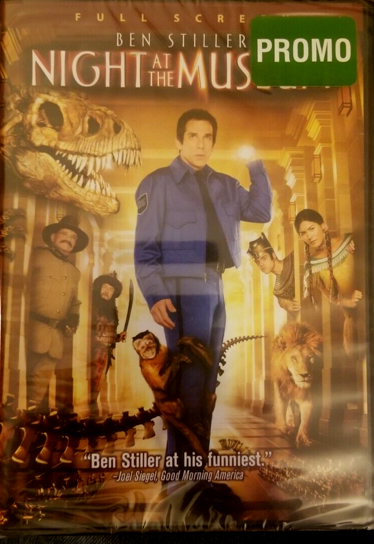 NIGHT AT THE MUSEUM (DVD, PROMO) NEW AND SEALED | eBay