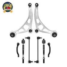 8 PCS FOR NISSAN MURANO FRONT LOWER CONTROL ARM TIE ROD KIT SWAY BAR 2015-2020