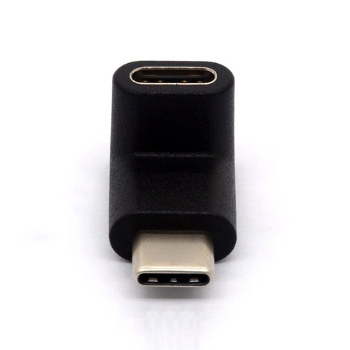 90 Degree Type C Adapter, USB C Male to Female Adapter Upward and Downward6905 - Foto 4 di 6