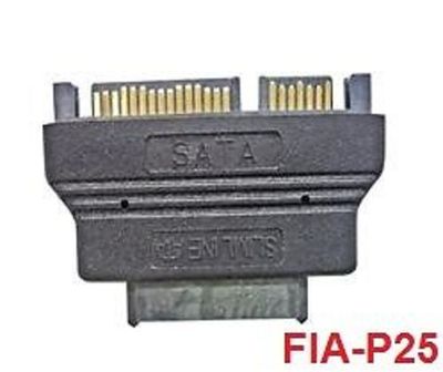 Slimline SATA Female to SATA Male Data & Power Adapter