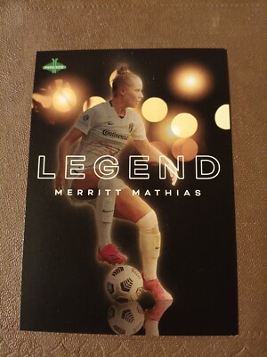 2021 MERRITT MATHIAS PARKSIDE NSWL  SOCCER LEGEND CARD #L3 NC NORTH CAROLINA