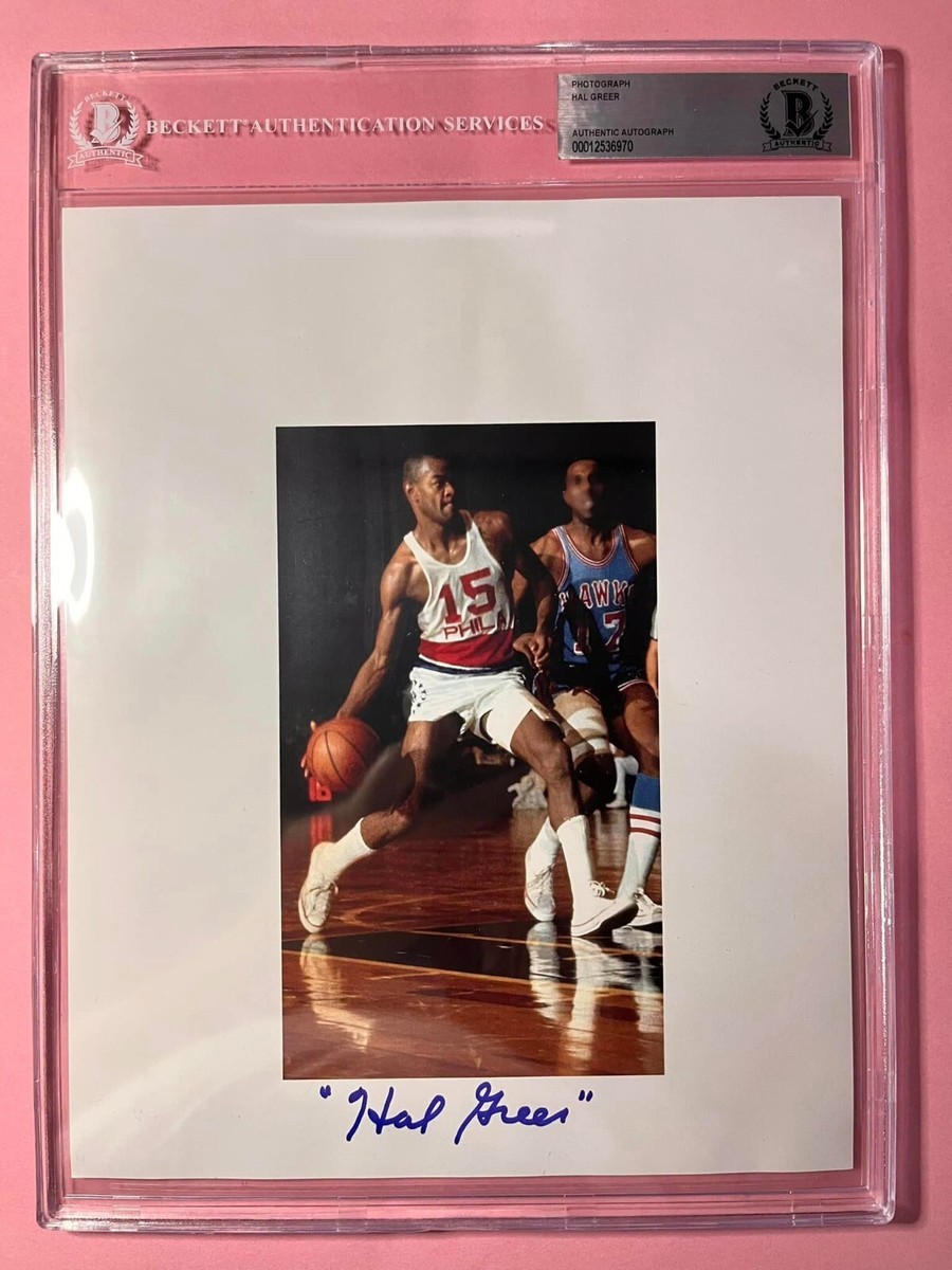 2020 Leaf Basketball HAL GREER 8x10 Signed BAS Slabbed 2020 Leaf Basketball HAL GREER 8x10 Signed BAS Slabbed