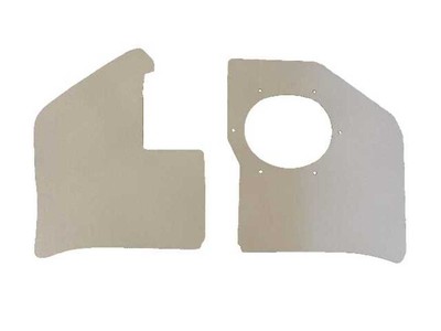 Kick Panel Board For 1961-1962 Buick LeSabre Cardboard/Fiberboard Bright Red