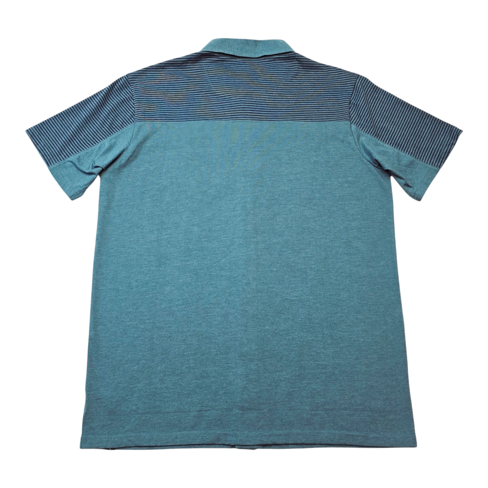 prana button front outdoor striped chest pocket shirt