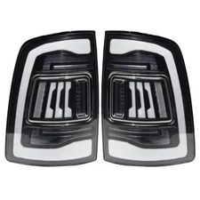 2PCS LED Tail Light for 2009-2018 Dodge Ram 1500 2500 3500 Rear Light Clear Lens