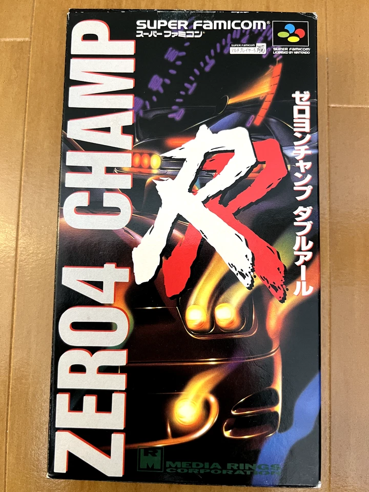 ZERO4 CHAMP RR - Super Famicom (SNES) Games NTSC-J Japan (Complete) - Image 3 of 4
