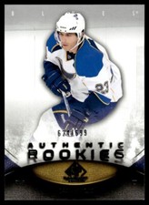 2010-11 SP Game Used ROOKIES Ian Cole Rookie /699 St. Louis Blues #114