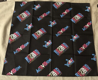BlizzCon 2023 ABK Activision Blizzard King Logo Black Cloth