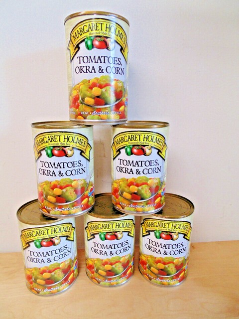 Margaret Holmes Cut Okra 14 5 Oz Can Pack Of 6 For Sale Online EBay