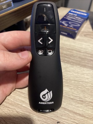 AMERTEER Wireless Presenter, 2,4 GHz Powerpoint Präsentation Fernbedienung PPT