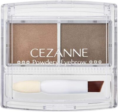 Cezanne Powdery Eyebrow P1 Soft Brown – Pudrige Augenbrauenfarbe Für Natürlichen Look