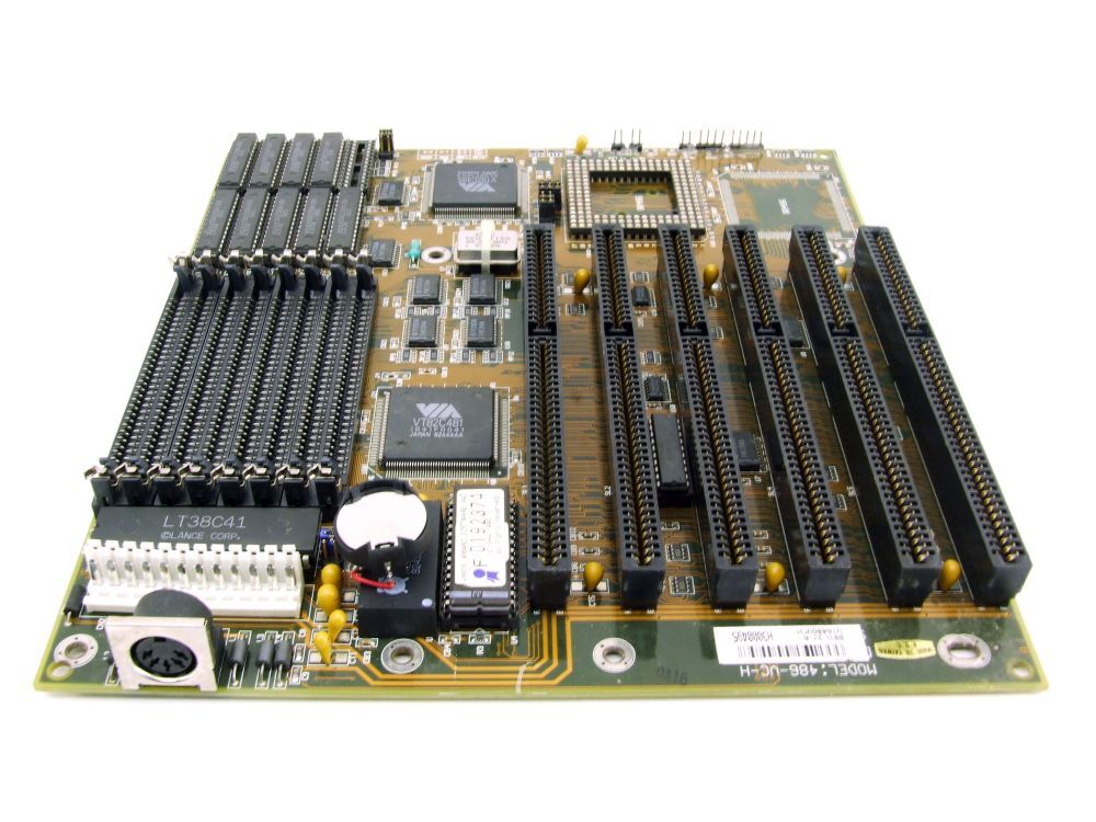 First International Computer 486-VC-H 11570 Mainboard PGA169 256KB