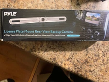 liscense plate mount rearview backup camera