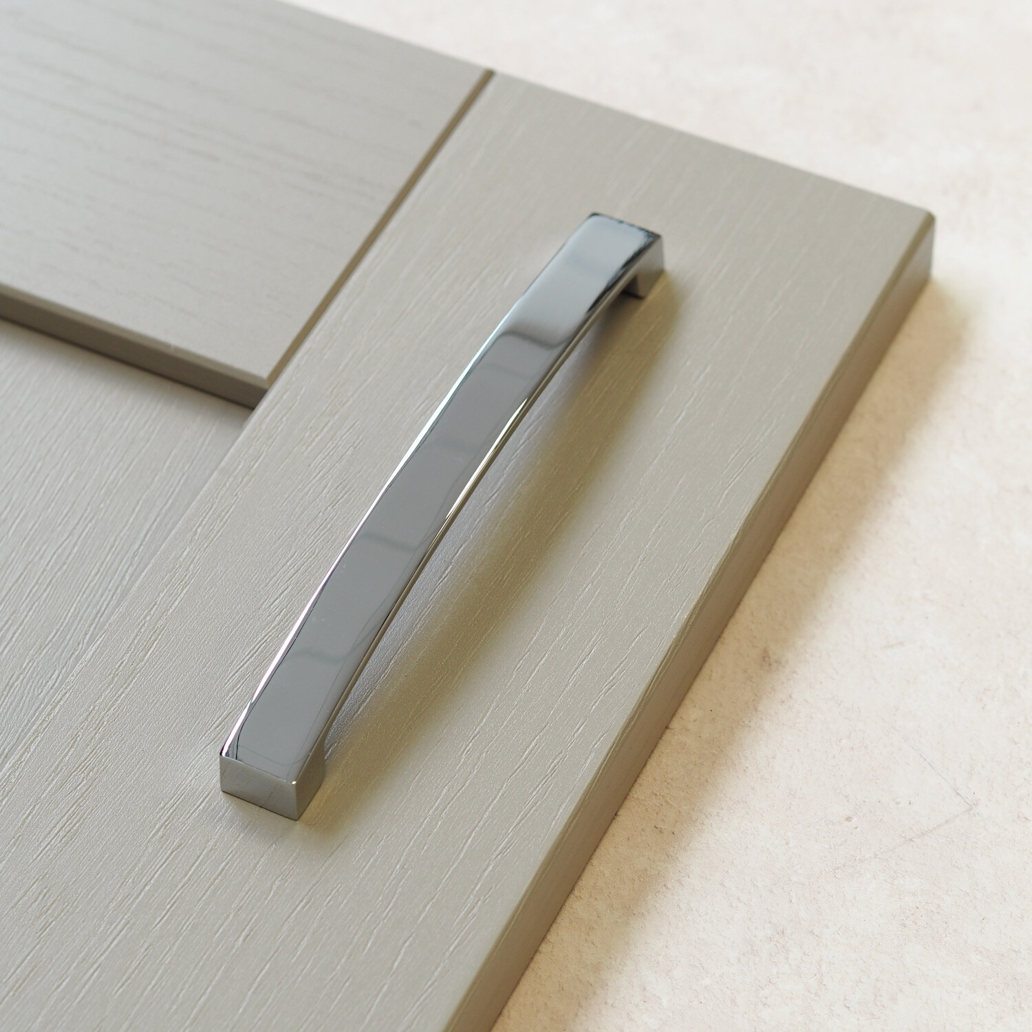 Chrome Kitchen Cupboard Handle Polished 160mm Cabinet Drawer Door Furniture Pull