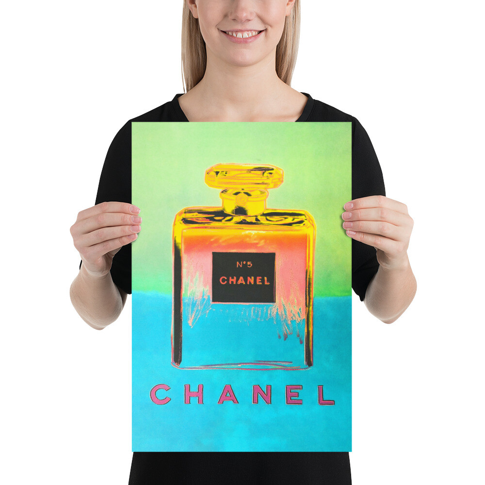 Chanel n° 5 célèbre parfum pop art (Andy Warhol ) - 1997 Chanel n° 5 célèbre parfum pop art (Andy Warhol ) - 1997