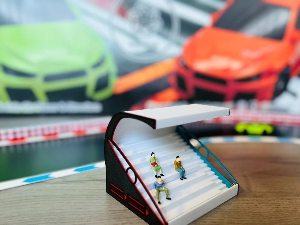 1:50 Tribüne Highstand Plattform kompatibel mit Carrera Hybrid von 360Druck