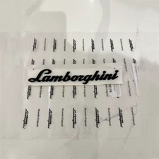 Lamborghini Huracan Gallardo Rear Script Emblem Matte Black 400853742b New Lamborghini Huracan Gallardo Rear Script Emblem Matte Black 400853742b New