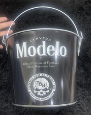 BRAND NEW Modelo Especial Metal Bucket With Blackhole Logo Football 2 Pcs 