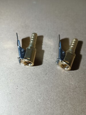 2x Momentstecker 6mm Messing Hebelstecker Ventilaufsatz Ventil Druckluft Reifen