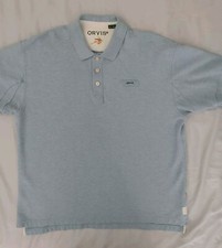 Orvis Men's Short Sleeve Signature Classic Polo Shirt LB3 Blue Lagoon Size XL