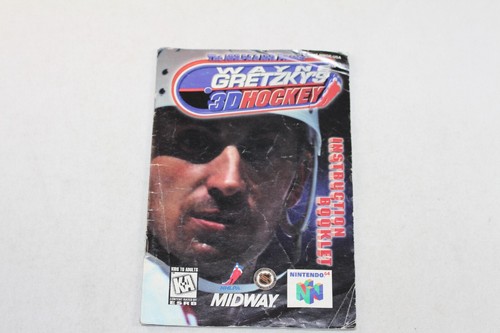 Wayne Gretzky's 3D Hockey N64 Nintendo 64 Complete CIB Authentic! Nice! - Picture 8 of 16