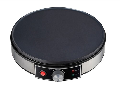 Máquina de panqueques eléctrica 1000W antiadherente aparato de prensa de tortillas - Imagen 9 de 10