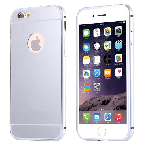 Funda protectora para teléfono híbrido con espejo a prueba de golpes para iPhone 6 6S Plus - Imagen 11 de 13
