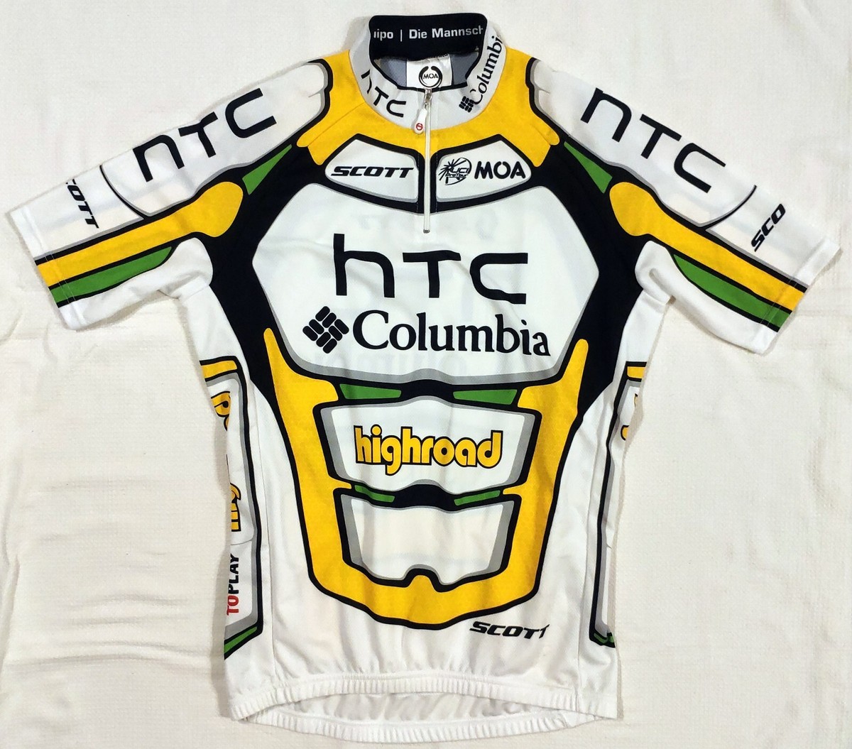 Team Columbia HTC Highroad 2009 CAVENDISH uci MOA Cycling Jersey