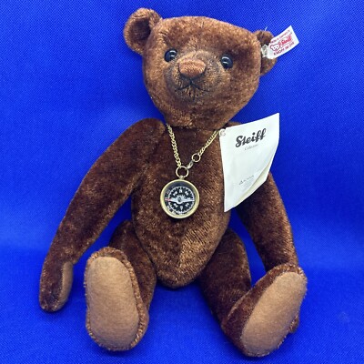 Steiff 035166 Nando The Russet Teddy Bear Jungle Series  #355 of 1500 Tags 2013