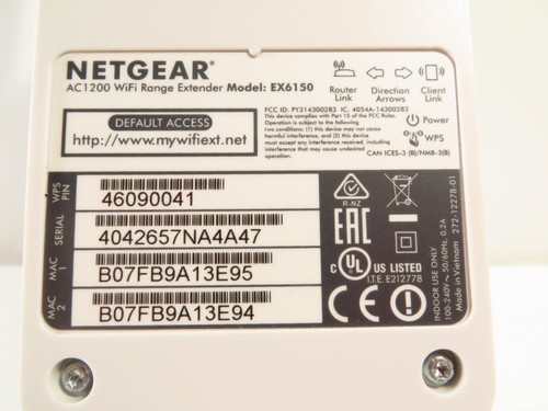 NETGEAR AC1200 Wi-Fi Range Extender (EX6150), FREE 2-3 Day Ship!!! - Afbeelding 5 van 5