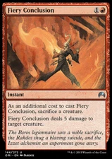 MTG Magic the Gathering Fiery Conclusion (144/308) Magic Origins LP