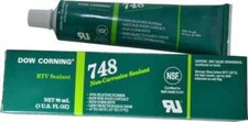 Dow Corning 2455846 Joint Sealant: 3 oz Tube, Off-White, RTV Silicone