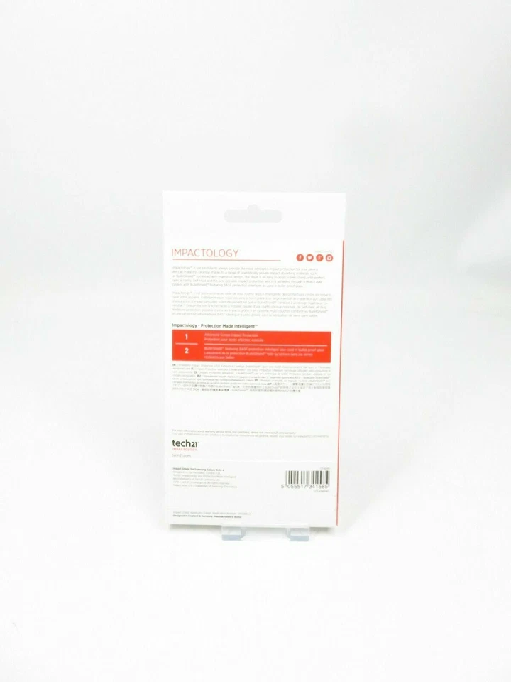 Tech21 Samsung Galaxy Note 4 Screen Protector ST21-4345 Impact Shield - Image 3 of 3